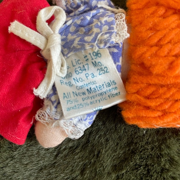 VTG KNICKERBOCKER RAGGEDY ANN DOLLS AND SPOON/FORK BUNDLE - Picture 10 of 14